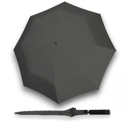 U.900 XXL Dark Grey dámský skládací deštník  Knirps