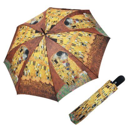Magic Mini Klimt Der Kuss dámský automatický deštník  Doppler