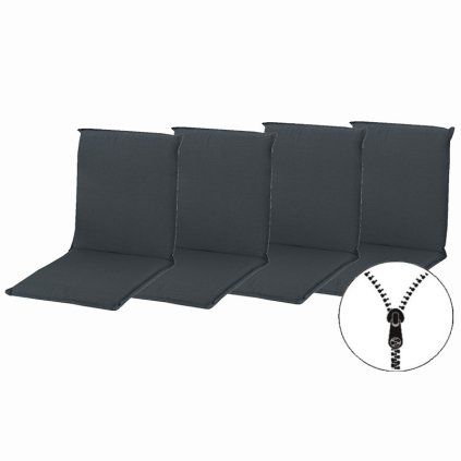 11510 elegant 2430 set 4 ks polstru na kreslo s nizkym operadlem