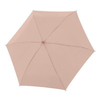Nature Mini Cork Gentle Rose dámský skládací deštník  Doppler