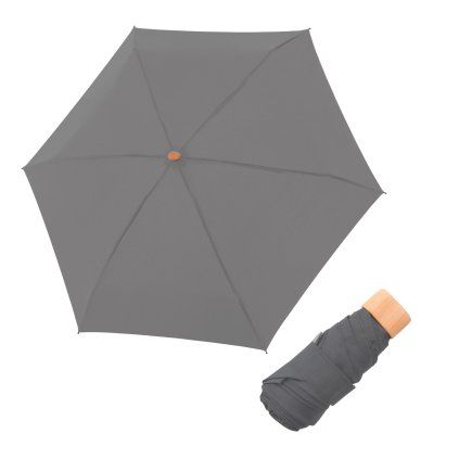 11678 nature mini cork slate grey damsky skladaci destnik