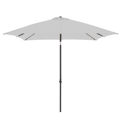 BASIC PUSH UP zahradní slunečník 210 x 210 cm světle šedá  Derby