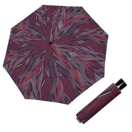 Mini Fiber Whisper berry dámský skládací deštník  Doppler