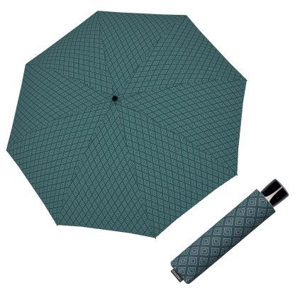 Mini Fiber Calm dámský skládací deštník petrol  Doppler