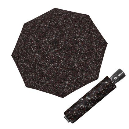 Fiber Magic Spotlight Black dámský automatický deštník  Doppler