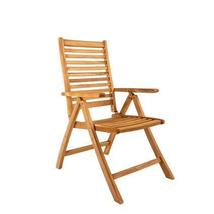 TAMAN NORFOLK FSC® - zahradní polohovací teakové křeslo - Rozbalené zboží (N374,N515)