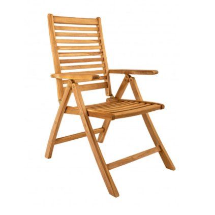 2918 taman norfolk fsc teak polohovaci zahradni kreslo