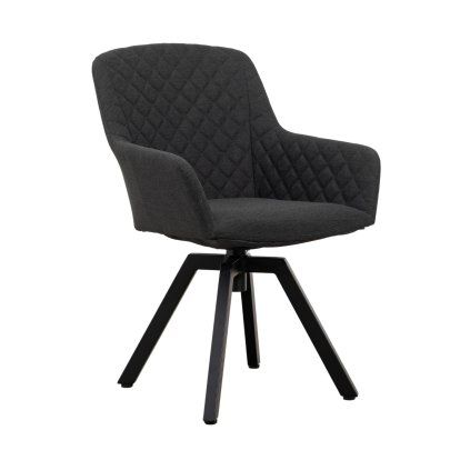 PARIS LIKA-TEX® zahradní křeslo antracit  Doppler