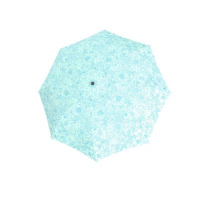 Fiber Mini Giardino Mystic Blue dámský skládací deštník  Doppler