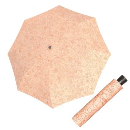Fiber Mini Giardino Soft Orange dámský skládací deštník  Doppler
