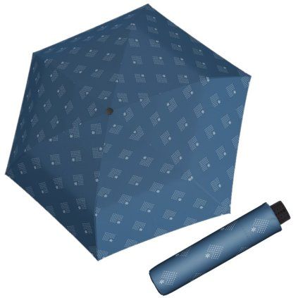 Fiber Havanna Night Sky Blue dámský skládací deštník  Doppler