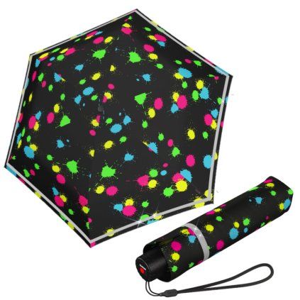 Rookie Bubble Pust Reflective dámský skládací deštník  Knirps