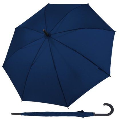 Hit Stick Long Automatic Navy dámský holový vystřelovací deštník  Derby