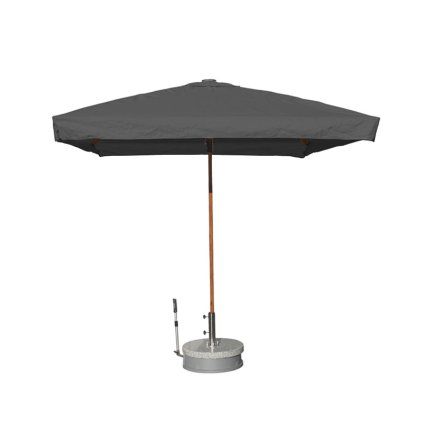 Gastro Magic Junior Alu Wood zahradní slunečník 240 x 240 cm antracit  Doppler
