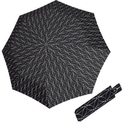 6875 fiber magic black white rings damsky automaticky destnik