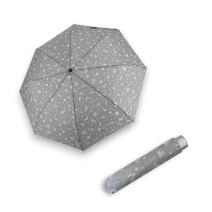 809 mini light minimally cool grey damsky skladaci destnik