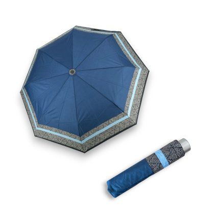 815 mini light classic blue stripe damsky skladaci destnik