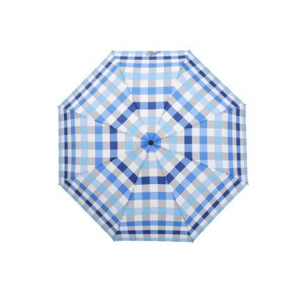 8543 basic summer check damsky skladaci destnik