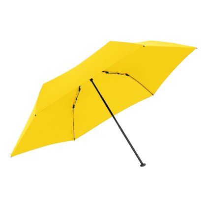 9730 zero flat uni shiny yellow damsky skladaci destnik