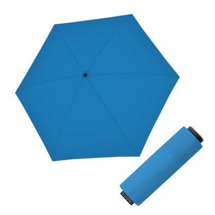 Fiber Mini Compact Uni Electric Blue dámský skládací deštník  Doppler