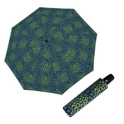 Hit Magic Loop Blue & Green dámský automatický deštník  Derby