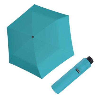 Fiber Havanna Uni Aqua Blue dámský skládací deštník  Doppler