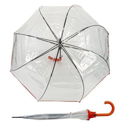 9958 hit long automatik transparent damsky holovy vystrelovaci destnik
