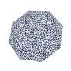10304 1 fiber mini leaves blue damsky skladaci destnik