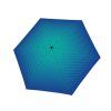 Fiber Havanna Strong Blue dámský skládací deštník  Doppler