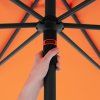 10967 52 myzone push up zahradni slunecnik 300 cm oranzova