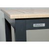 EXPERT WOOD antracit - gastro hliníkový stůl 90x90x75cm - Zboží s drobnou vadou (N519)  Doppler