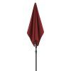12179 3 active zahradni slunecnik 200 x 120 cm bordo