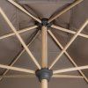 ALU WOOD zahradní slunečník 210 x 140 cm hnědá  Doppler