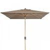 ALU WOOD zahradní slunečník 210 x 140 cm hnědá  Doppler
