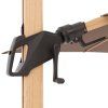 ALU WOOD 300 x 220 cm hnědá  Doppler