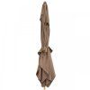 ALU WOOD zahradní slunečník 300 x 200 cm hnědá  Doppler