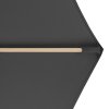 12392 4 alu wood zahradni slunecnik 350 cm antracit