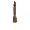 12395 3 alu wood zahradni slunecnik 350 cm hneda