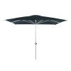 ALU EXPERT Teleskop zahradní slunečník 350 x 350 cm antracit  Doppler