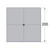 13106 3 gastro magic junior alu wood zahradni slunecnik 200 x 200 cm antracit