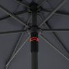 myZone Push Up zahradní slunečník 300 cm antracit  Doppler