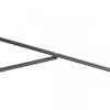 Basic Lift zahradní slunečník 300 x 200 cm hnědá  Derby