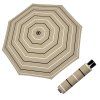 13811 mini fiber classy sand damsky skladaci destnik
