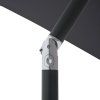 LIFE zahradní slunečník 250 x 200 cm antracit  Doppler