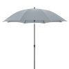 14534 8 myzone zahradni slunecnik 200 cm svetle seda