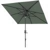 APOLL BLACK zahradní slunečník 240 x 240 cm zelená  Knirps