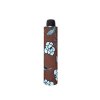 15547 2 hit mini flowers brown damsky skladaci destnik