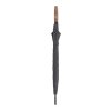 Timber Stick Automatic Dark Grey - holový deštník