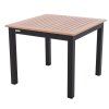EXPERT WOOD Antracit - zahradní hliníková sedací souprava 4+1