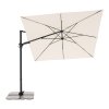 DERBY DX 280 x 280 cm – zahradní slunečník s boční nohou - Zboží s drobnou vadou (S332)